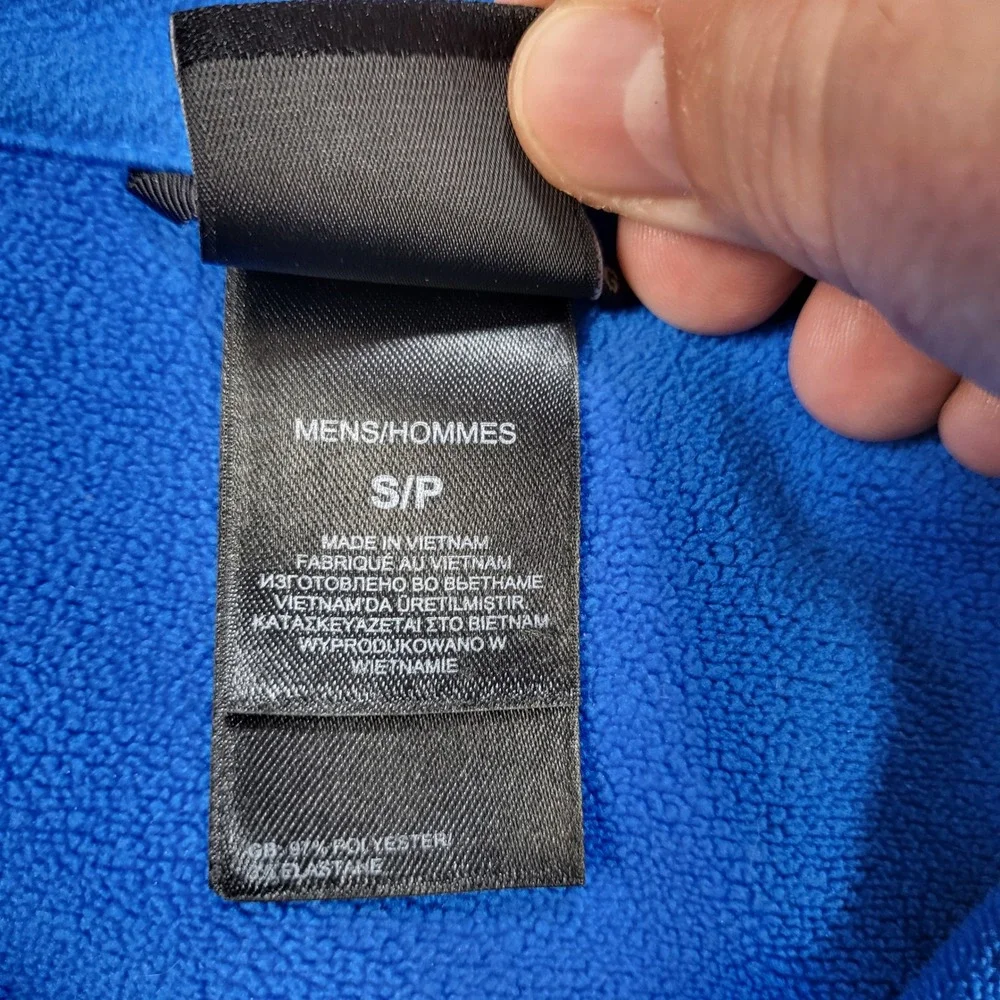 The North Face WindWall Softshell‎ Jacket Mens Small Blue Full Zip Outdoor Coat